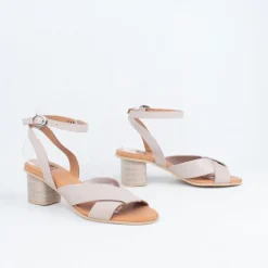 Harper Heeled Sandal^Nu by Neo Shop