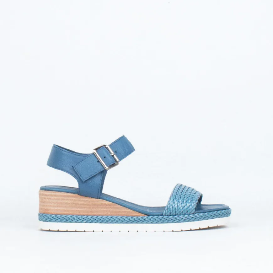 Imari Wedge Sandal^Django & Juliette New