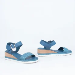 Imari Wedge Sandal^Django & Juliette New