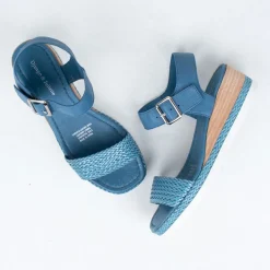 Imari Wedge Sandal^Django & Juliette New