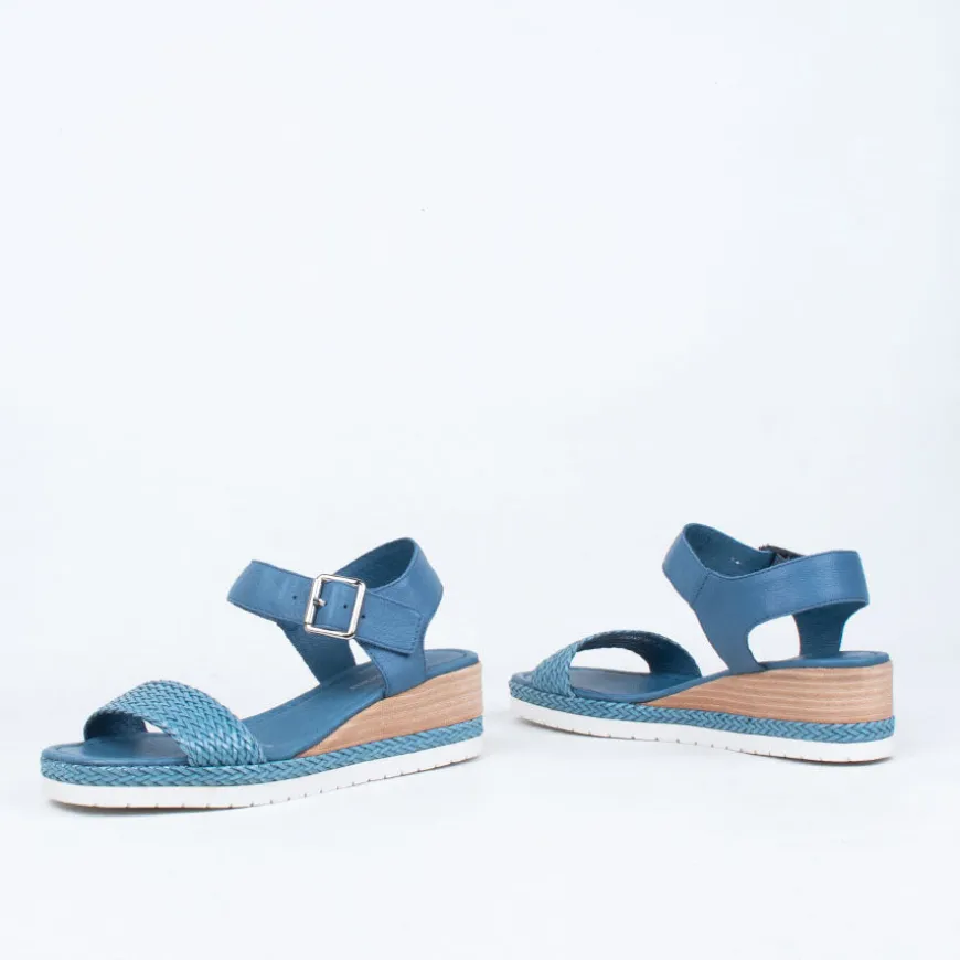 Imari Wedge Sandal^Django & Juliette New