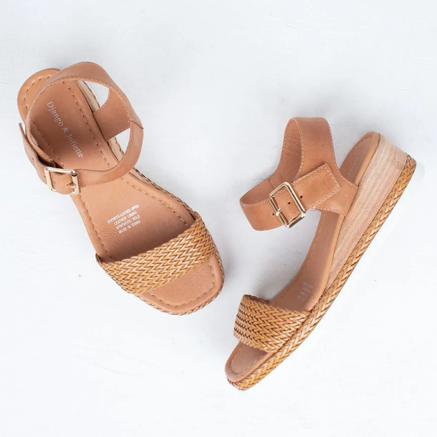 Imari Wedge Sandal^Django & Juliette New