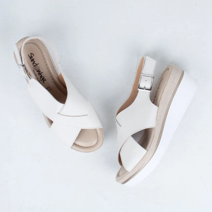Lugo Wedge Sandal^Sundowner - Italy Discount