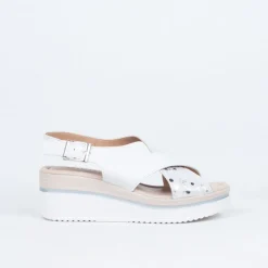 Lugo Wedge Sandal^Sundowner - Italy Discount