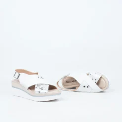Lugo Wedge Sandal^Sundowner - Italy Discount