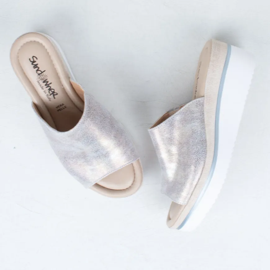 Lula Wedge Slide^Sundowner - Italy Cheap