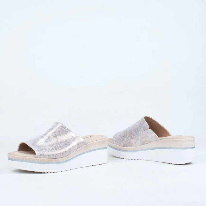 Lula Wedge Slide^Sundowner - Italy Cheap