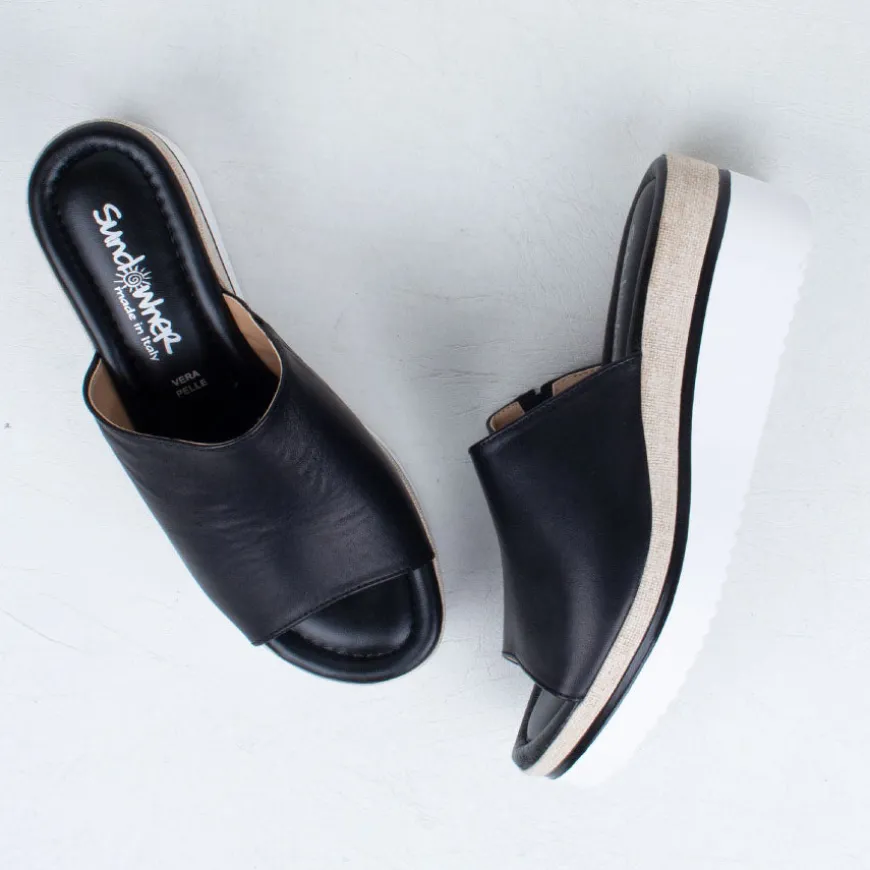 Lula Wedge Slide^Sundowner - Italy Cheap