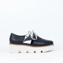 Pine Platform Lace Up^Bresley NZ Best Sale