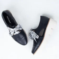 Pine Platform Lace Up^Bresley NZ Best Sale