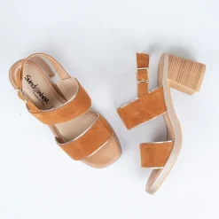 Viviana Heeled Sandal^Sundowner - Italy Shop
