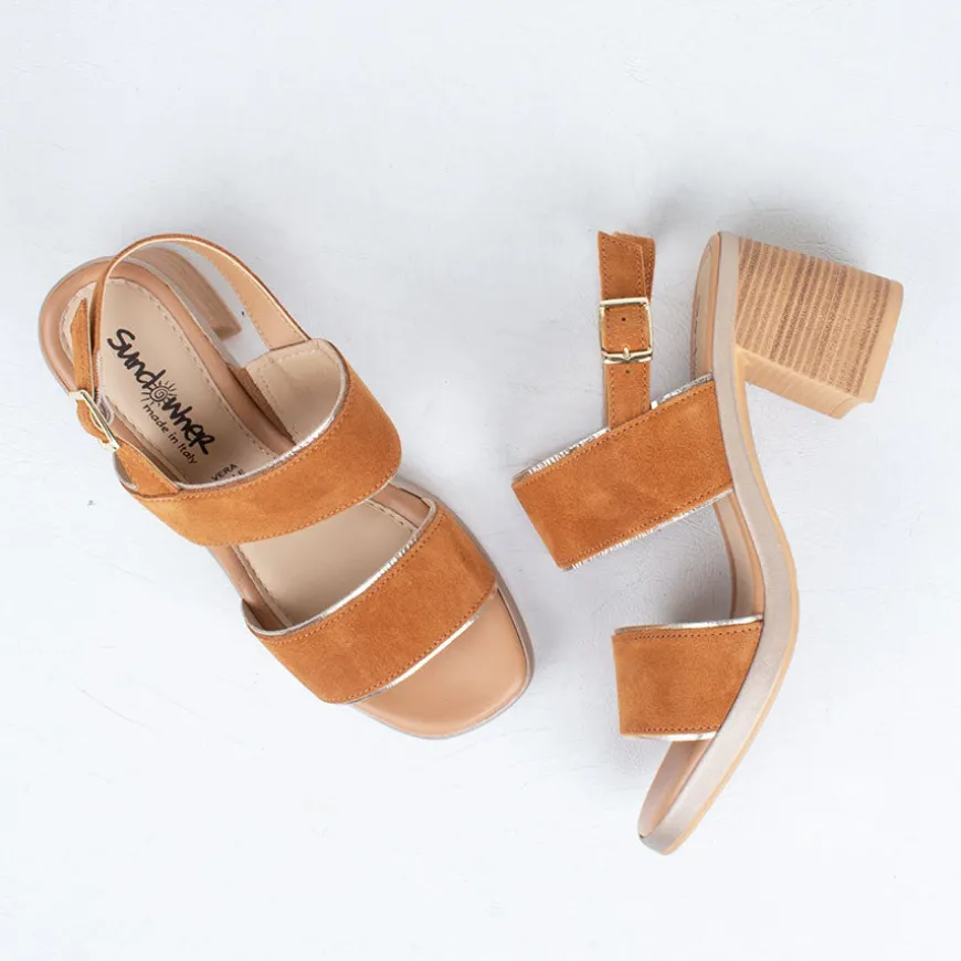 Viviana Heeled Sandal^Sundowner - Italy Shop